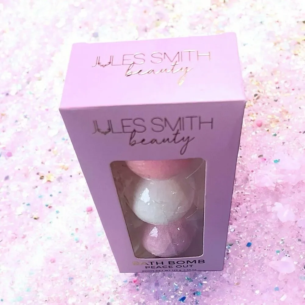 Jules Smith Bath Bomb Trio in Peace Out 129 g 4.55 oz New In Box